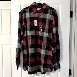 Red Head Brand size Large new with tags flannel shirt.